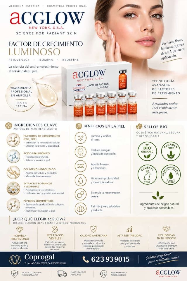 Viales factor de crecimiento para tratamientos con dermapen