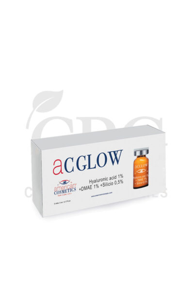 Viales-Reafirmantes-Ácido-Hialurónico-1%-+-DMAE-+-Silicio-0,5%-AC-Glow-American-Cosmetics-5-uds-x-5-ml.
