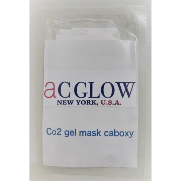 Máscara CO2 Gel Mask Carboxy American Cosmetics Pack 5 Und.