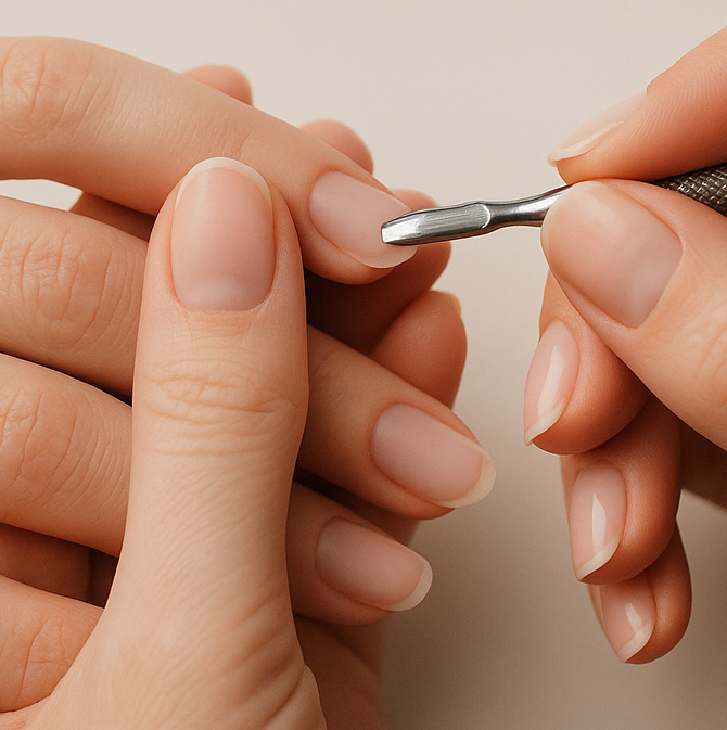Manicura Seca Ilustración