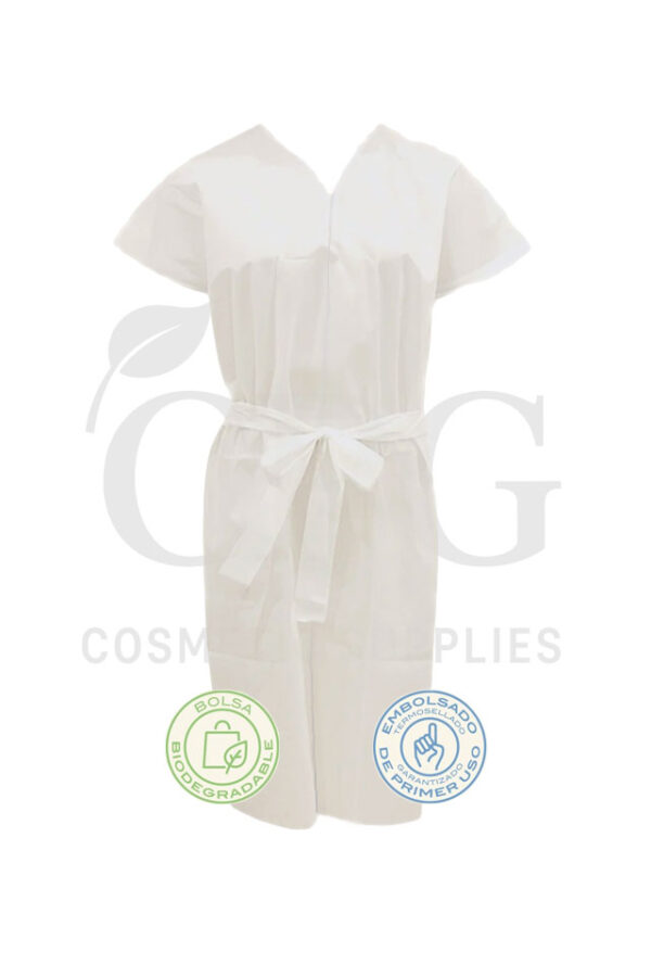 bata-estetica-paciente-manga-corta-100-und