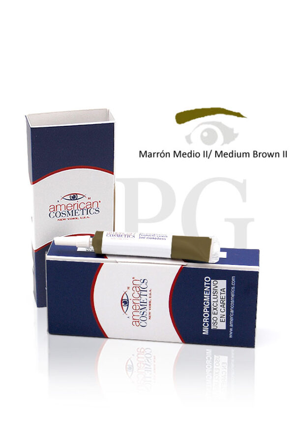 Pigmento Cejas para Micropigmentación y Microblading – American Cosmetics 3 ml | Color Intenso y Preciso - Imagen 6