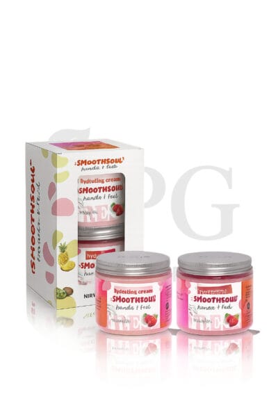 Nirvana-Spa-SMOOTHSoul-Pack-Framburesa-–-Exfoliante-Crema-Hidratante-Manos-y-Pies